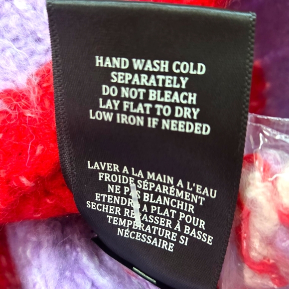 BLANKNYC Good Mood Sweater NEW Striped Pullover Womens XL Red Pink Revolve - Picture 11 of 11